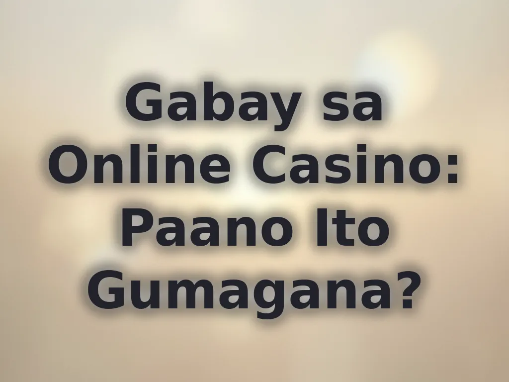 Gambling Basics